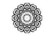 Modern Black and White Mandala Pack, a Decorative Illustration by NJ Himel (Thumbnail 21 of 101)