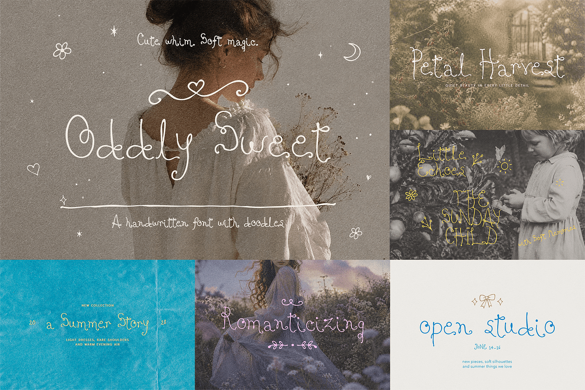 Storybook Font Bundle, a Serif Font by gafaroff studio (Photo 5 of 11)