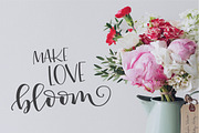 Peony Blooms Font Duo, a Script Font by Emily Spadoni (Thumbnail 11 of 14)