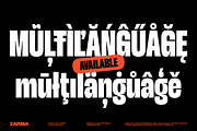 Monigue - Condensed Sans Serif Font, a Sans Serif Font by Zarma Type (Thumbnail 5 of 11)