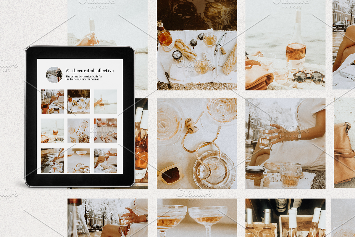 Rosé Styled Stock Photo Bundle, a Business Photo by Le Maison Bohem (Photo 1 of 5)