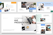 Khe : Annual Report Google Slides, a Presentation Template by Punkl Camp (Thumbnail 1 of 15)