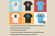 Flat Lay Pro T-Shirt Mockups, an Apparel Mockup by TheVectorLab (Thumbnail 2 of 4)