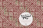 Tuscany Tiles Wine Seamless Patterns, a Pattern Graphic by KaramfilaS (Thumbnail 12 of 18)