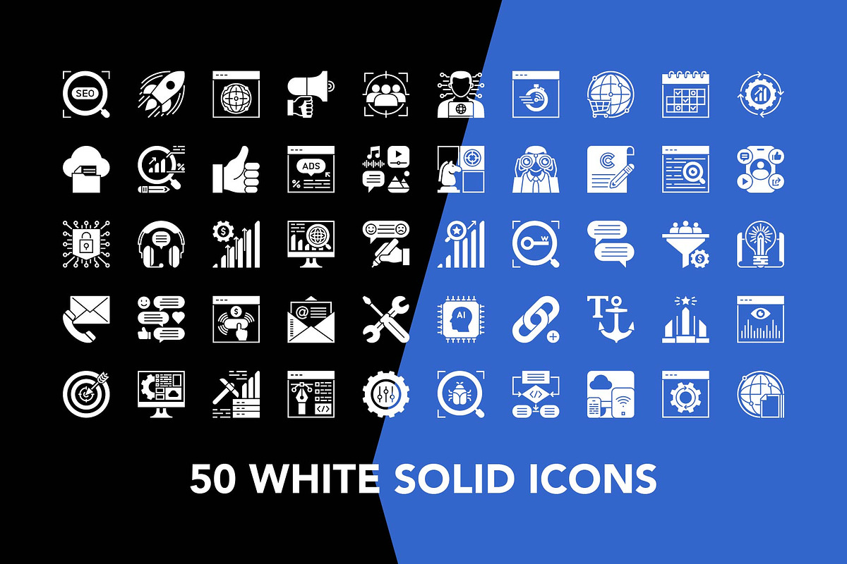 200 SEO Vector  Icon Set, an Icon by Genestro Shop (Photo 5 of 5)