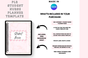 Canva Student Nurse Digital Planner, a Stationery Template by DigitalbossCreations (Thumbnail 2 of 8)