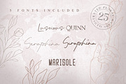 Floral + Hands Creator Kit, a Script Font by Digital Hustler (Thumbnail 11 of 13)