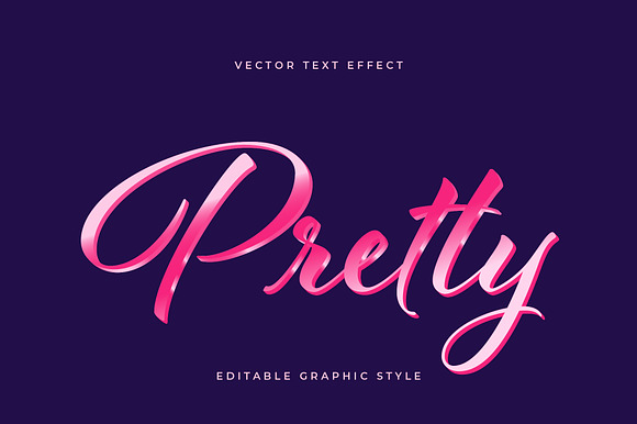 Elegant Script Text Effect preview 4