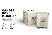 Candle Box Mockup, a Household Mockup by mockupbuys (Thumbnail 1 of 3)