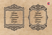 Vintage Victorian Ornamental Frames, a Decorative Illustration by C-Kav (Thumbnail 4 of 7)