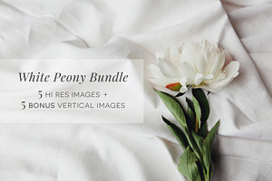 White Peony Bundle + Bonus