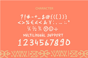 Rabsy: African Pattern Font