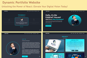 Dynamic Portfolio Website Template