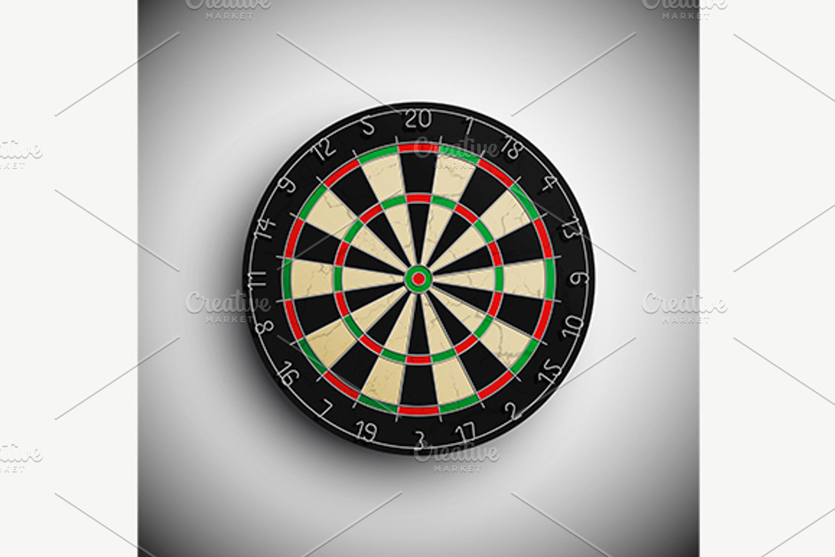 Darts Board, an Object Graphic by Elymas