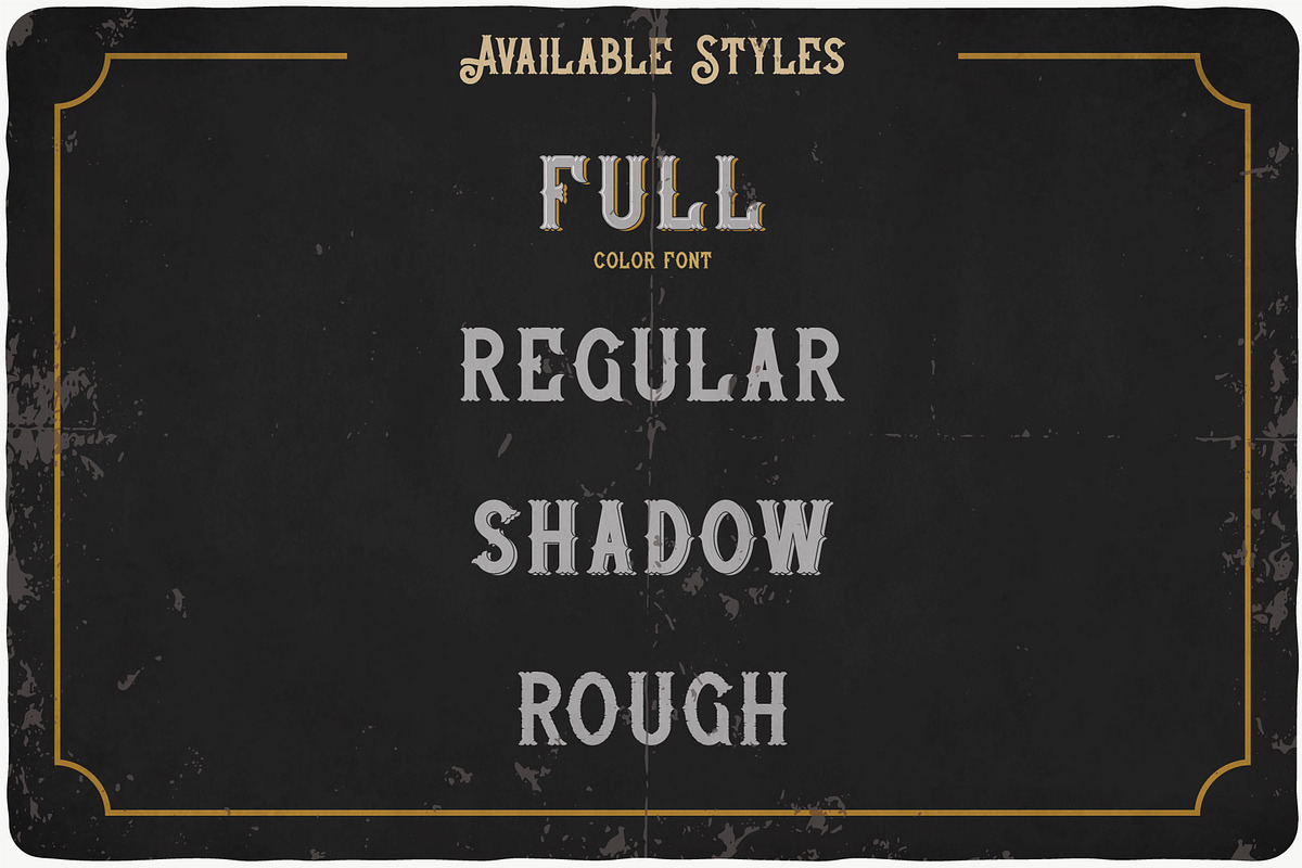Whiskey Stones Typeface preview 4