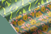 Tulip vector clipart & patterns, a Pattern Graphic by Palette Pursuit (Thumbnail 5 of 7)