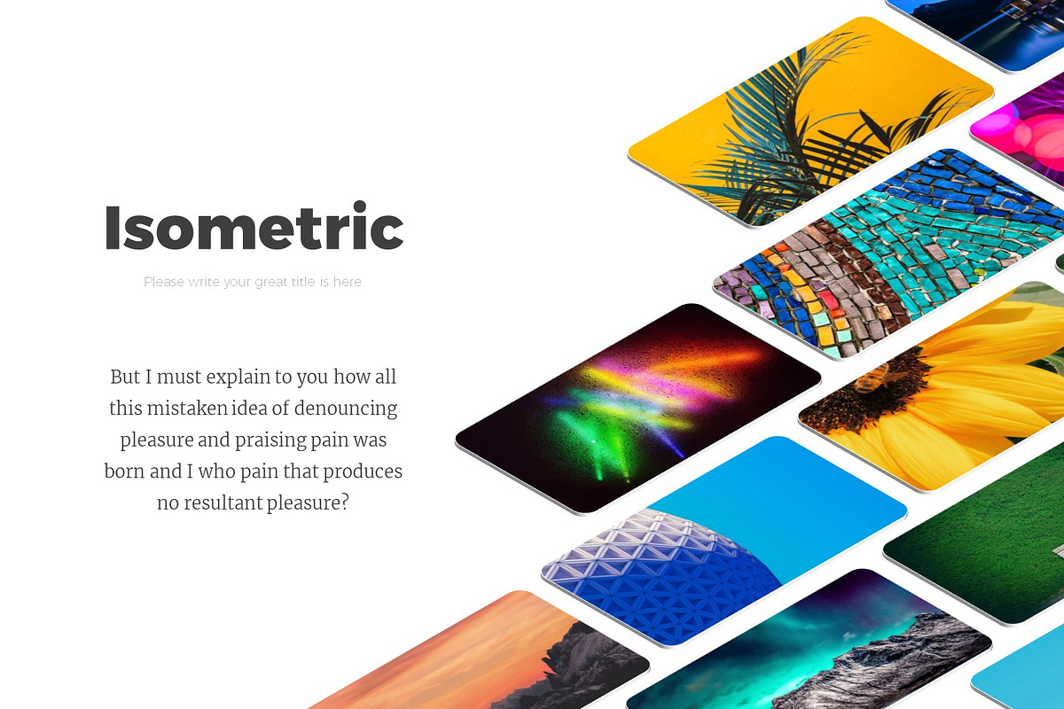 Isometric Slides Design PowerPoint, a Presentation Template by Presentation Templates (Photo 7 of 23)
