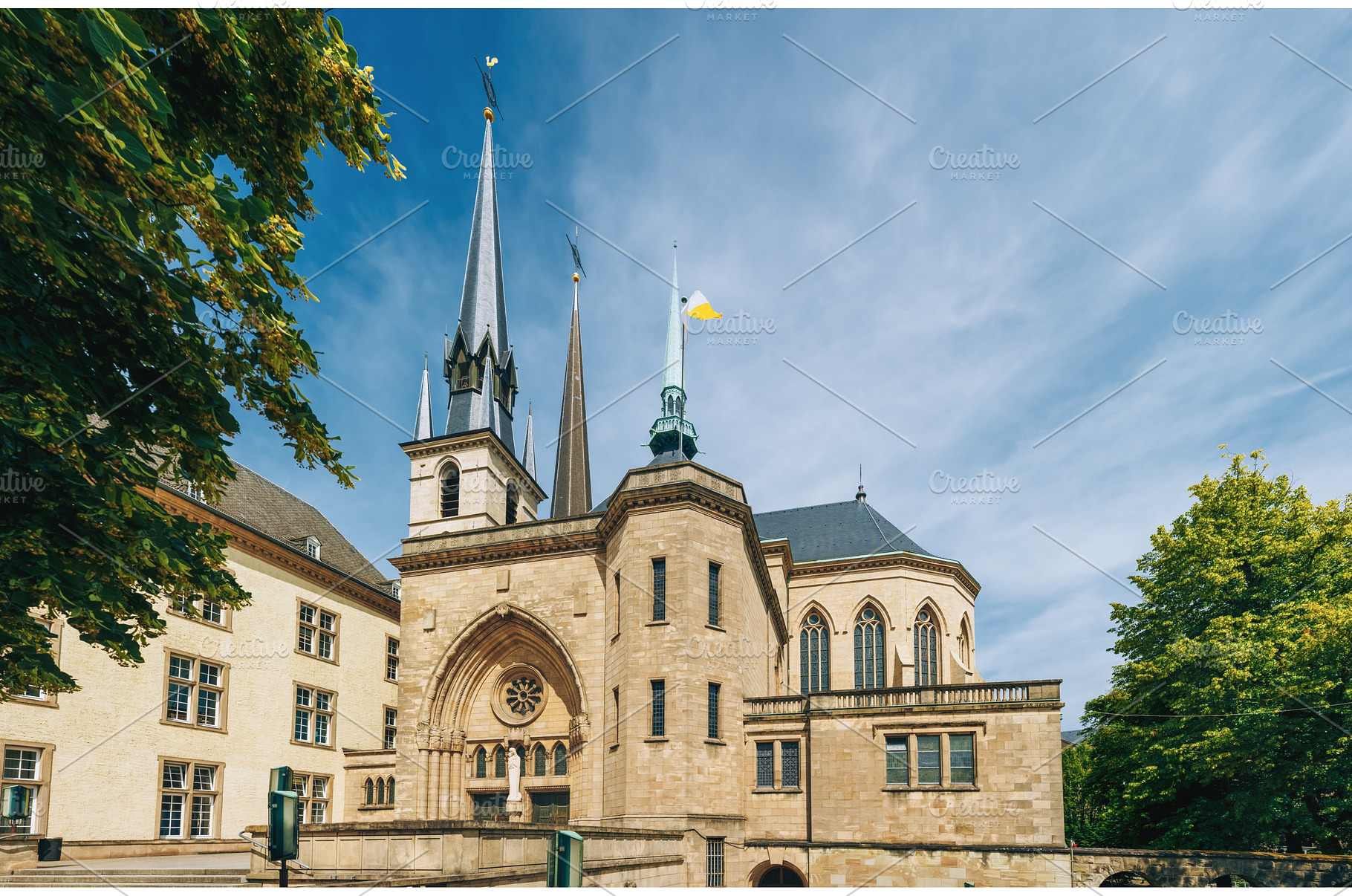 Notre-Dame Cathedral, Luxembourg is, an Architecture Photo by Our Amazing World