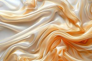 Elegant abstract with flowing silk t, a Photo by LOGOCREATIVE