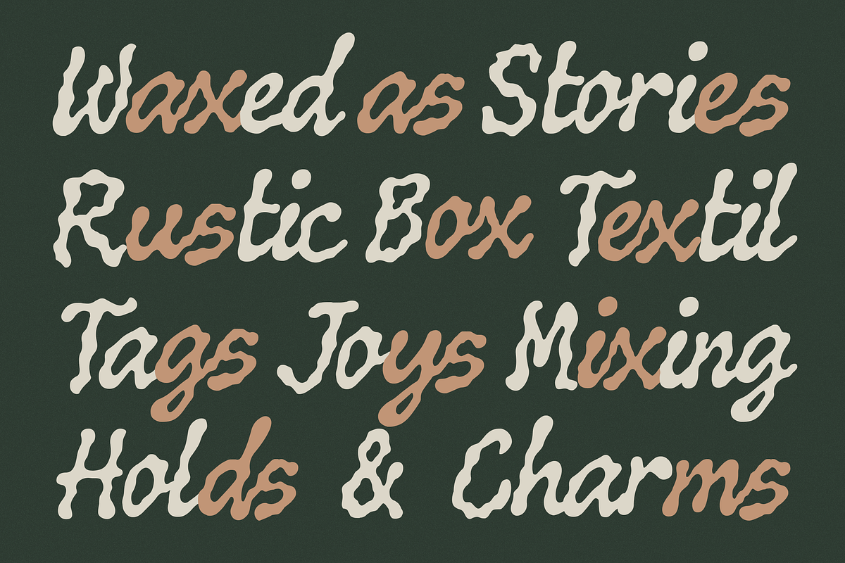 Adelaide Home - Retro Organic Script, a Script Font by Typia Nesia (Photo 9 of 10)