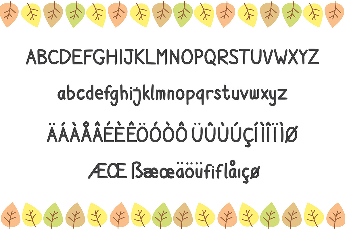 Gomgom | Handwriting Font preview 2
