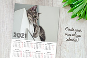 Alfa Calendar Creator 2021, a Stationery Template by inimalGraphic (Thumbnail 7 of 7)