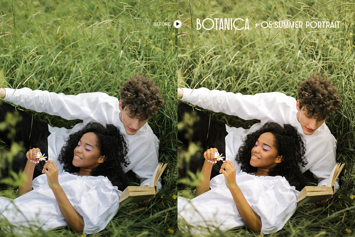 Botanica Portrait Lightroom Presets, a Preset Add-On by Presetrain Co. (Photo 7 of 8)