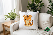 Cute Animal Embroidery Bundle, a Solid Icon by Craft Nest (Thumbnail 4 of 6)