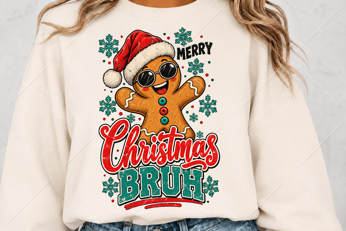 Merry Christmas Gingerbread PNG, a Seasonal Illustration by Canvas Craft (Photo 5 of 6)