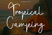 Tropical Camping, a Handwritten Font by FreshTypeINK (Thumbnail 1 of 8)