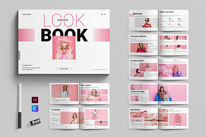 Look Book Magazine Template, a Magazine Template by E-Type