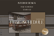 FF&E Schedule Template, a Templates & Theme by TespinDesign (Thumbnail 1 of 7)
