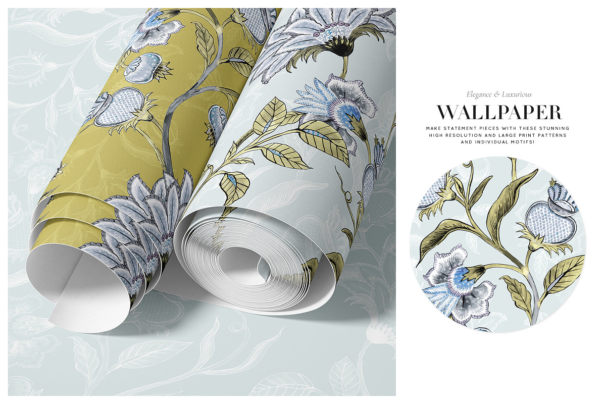Ethnic Chintz, Watercolour Prints!, a Pattern Graphic by TSTUDIO (Photo 7 of 12)