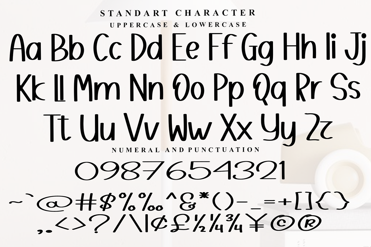 Happy Jasmine, a Script Font by FreshTypeINK (Photo 4 of 7)