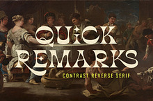 Quick Remarks - Reverse Serif