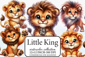 Little King PNG, an Illustration by Libby Wishes