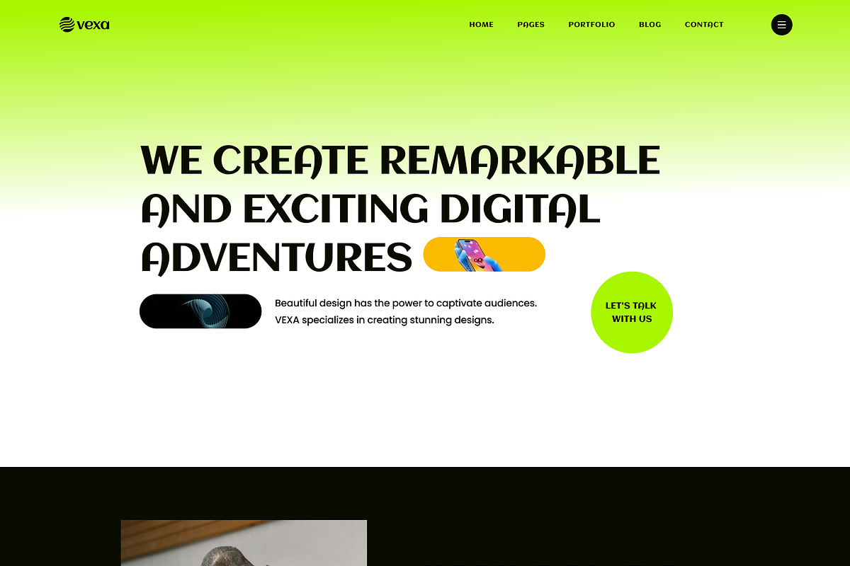 Vexa - Agency Portfolio WPTheme, a WordPress Template by AliThemes (Photo 7 of 8)