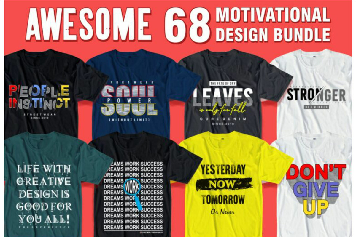 T shirt Design Mega Bundle, an Object Graphic by D2PUTRI (Photo 16 of 37)