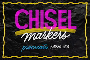 Chisel Brush For Procreate V1.0