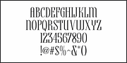 Formal Notice JNL, a Serif Font by Jeff Levine Fonts (Thumbnail 3 of 5)