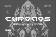 VB Mixow - Futuristic Display Font, a Sans Serif Font by VALIANTBROTHA (Thumbnail 4 of 11)