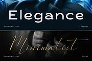 Romaria Stylish, a Sans Serif Font by Burntilldead (Thumbnail 4 of 12)