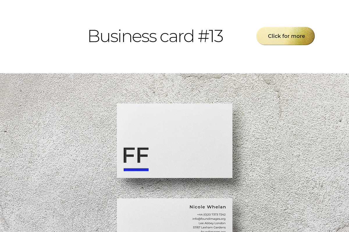 Business Card Bundle Template Mockup, a Business Card Template by PrintPixel (Photo 15 of 28)