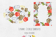 My Kitchen. Watercolor set, a Decorative Illustration by Maria's little shop (Thumbnail 3 of 7)