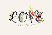 Fiora Monograms, a Script Font by KLUGE+CO (Thumbnail 5 of 6)