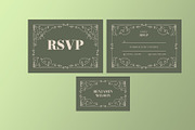 Green Wedding Suite Elegant Frame, an Invitation Template by Neermana (Thumbnail 3 of 4)