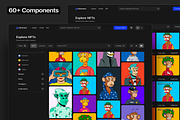 Ultrarare | NFT Marketplace Template, an UI Kit Template by Creative Perspective (Thumbnail 3 of 6)