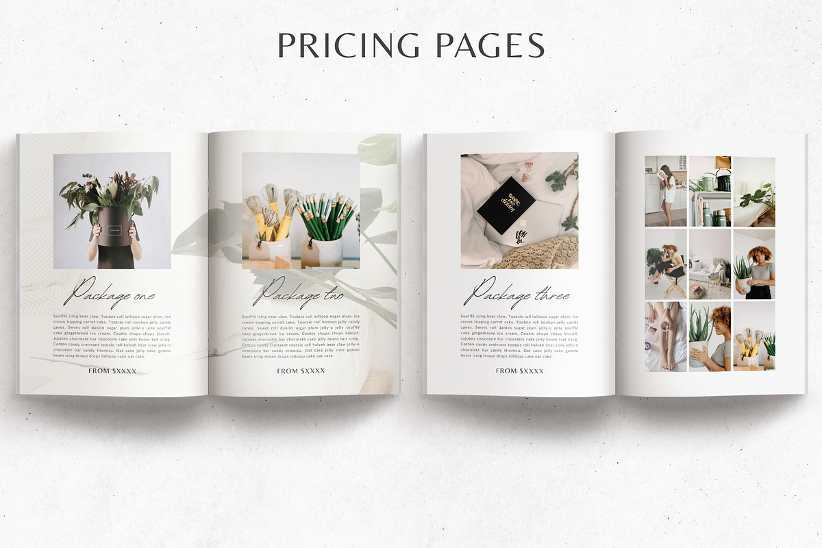 Yasmin - CANVA Pricing Guide Doc, a Magazine Template by Gillian Sarah (Photo 6 of 9)