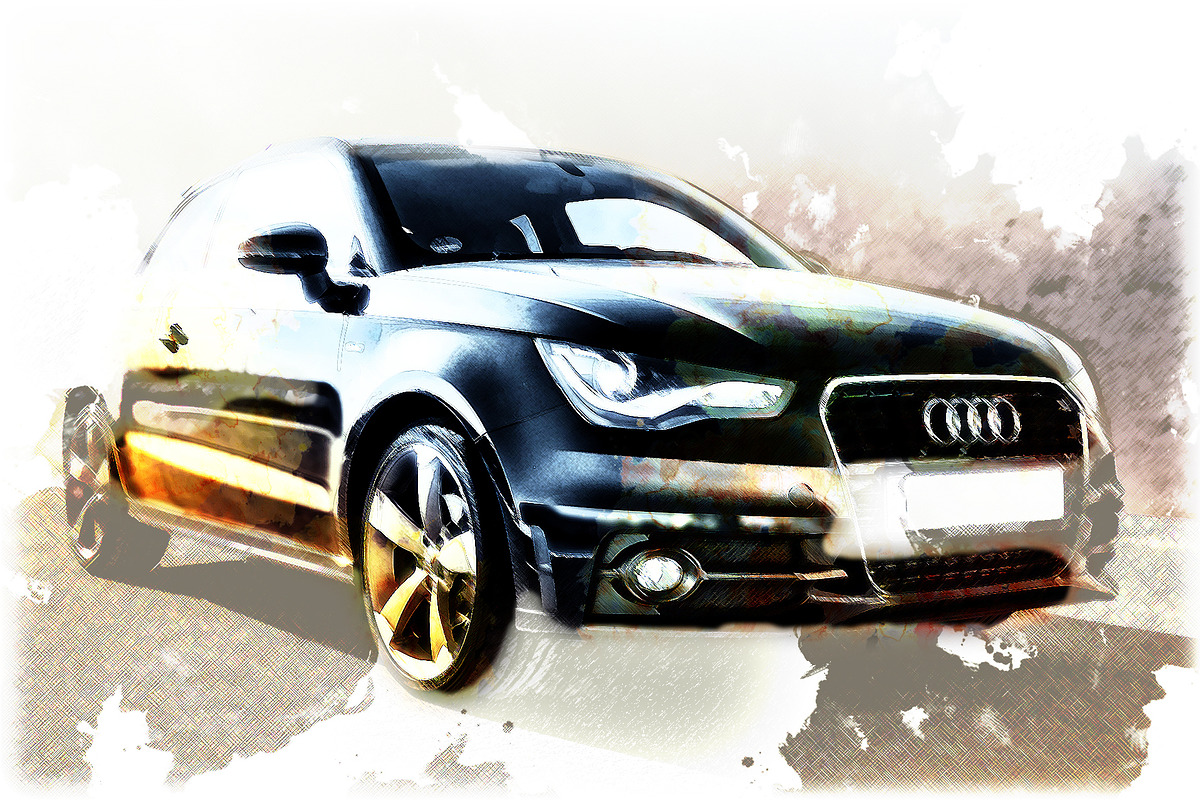Modern Art Painting, an Action Add-On by Viktor (Photo 7 of 9)
