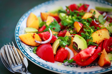 Fresh spring salad